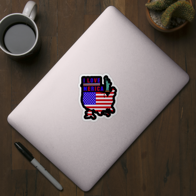 I love Merica by Artardishop